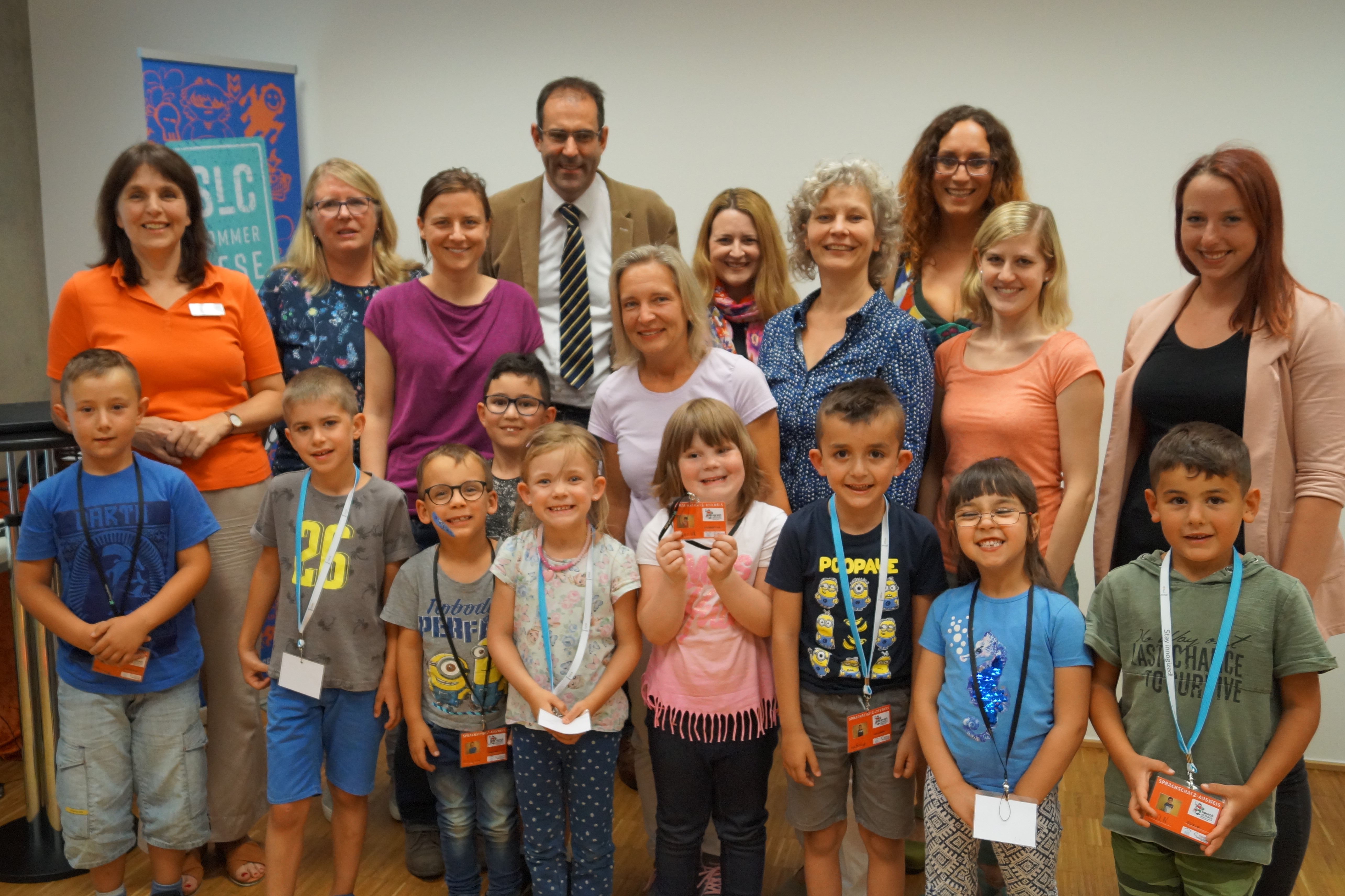 Sprachschatz Abschluss Gruppe